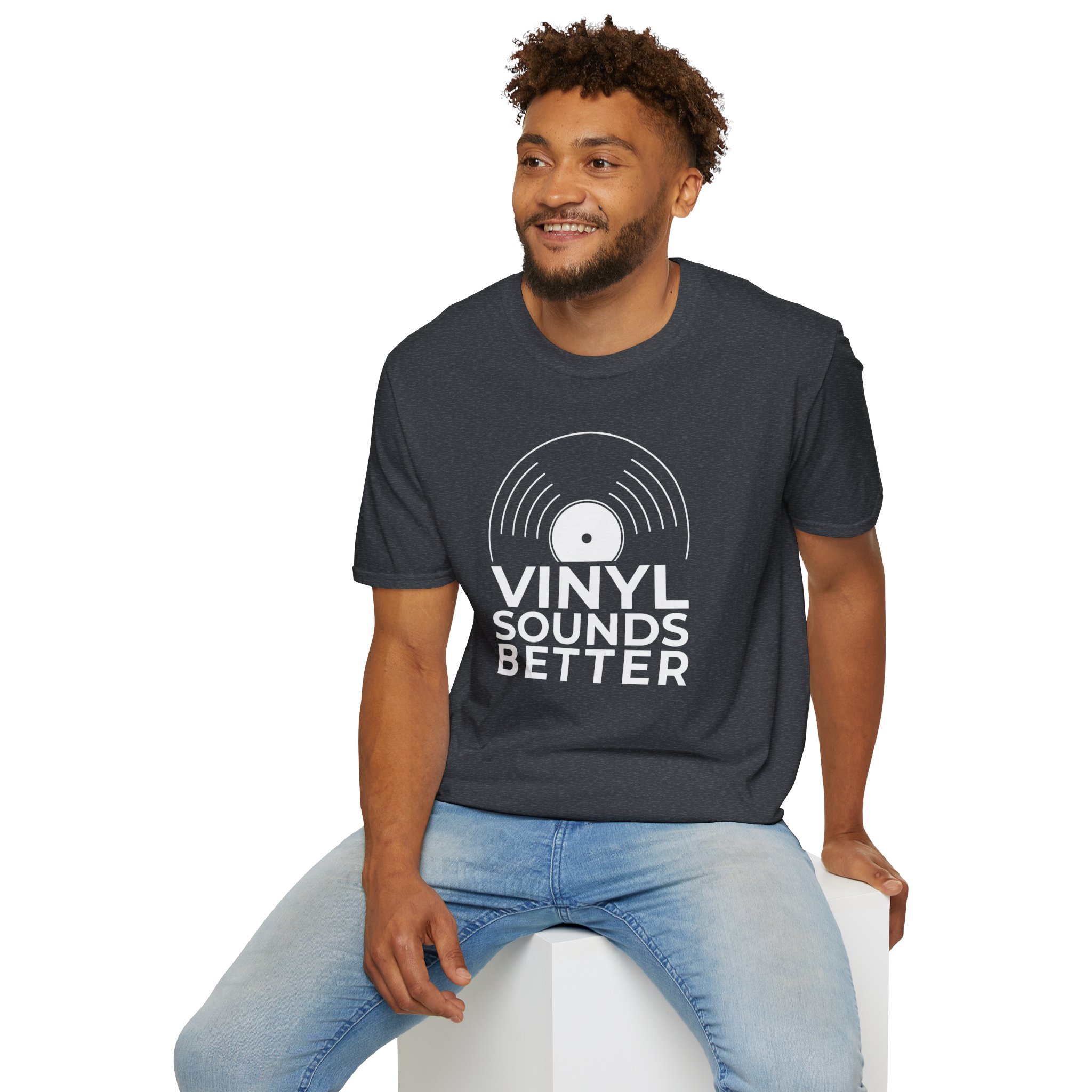 Vinyl Sounds Better T-Shirt — Retro Record Lover Tee - Image 71