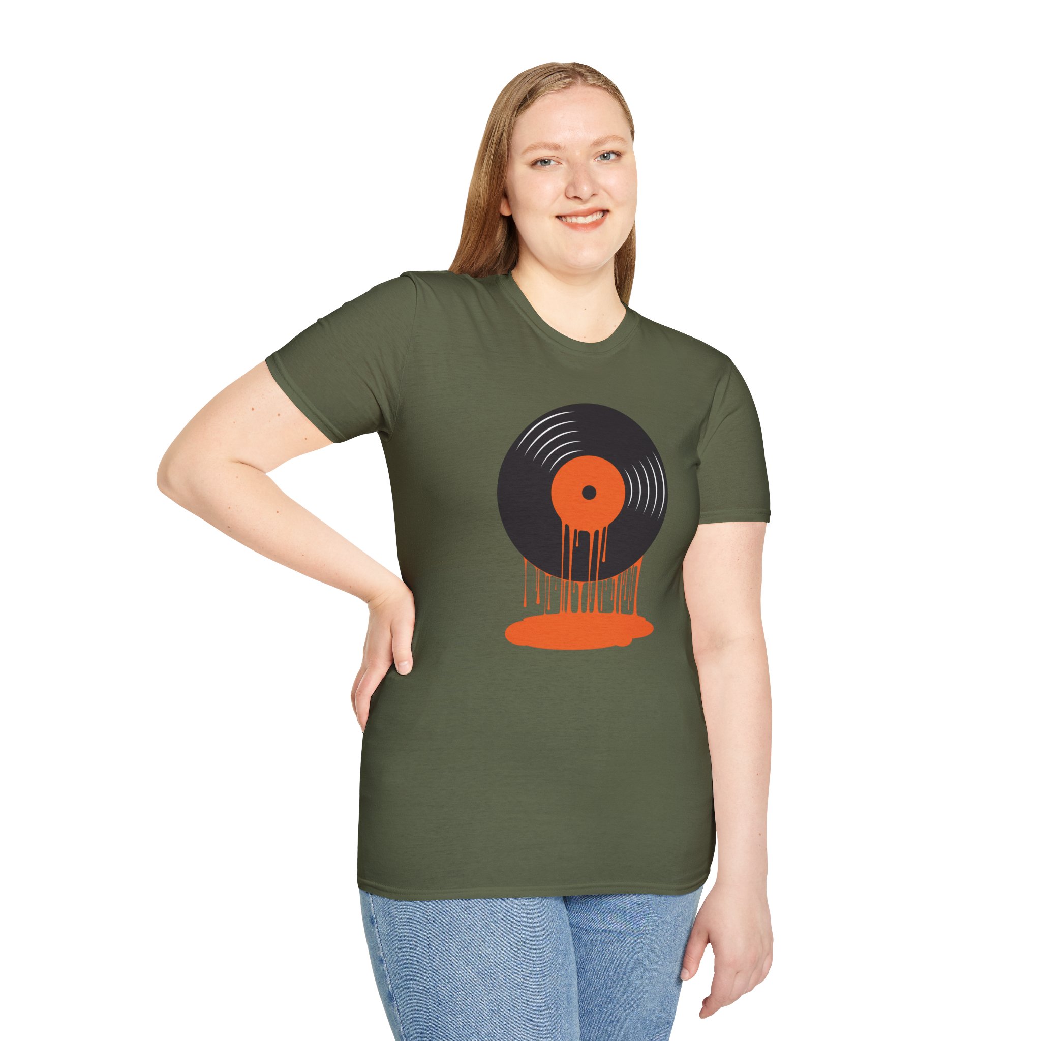 Vinyl Record Drip T-Shirt — Retro Music Tee - Image 55