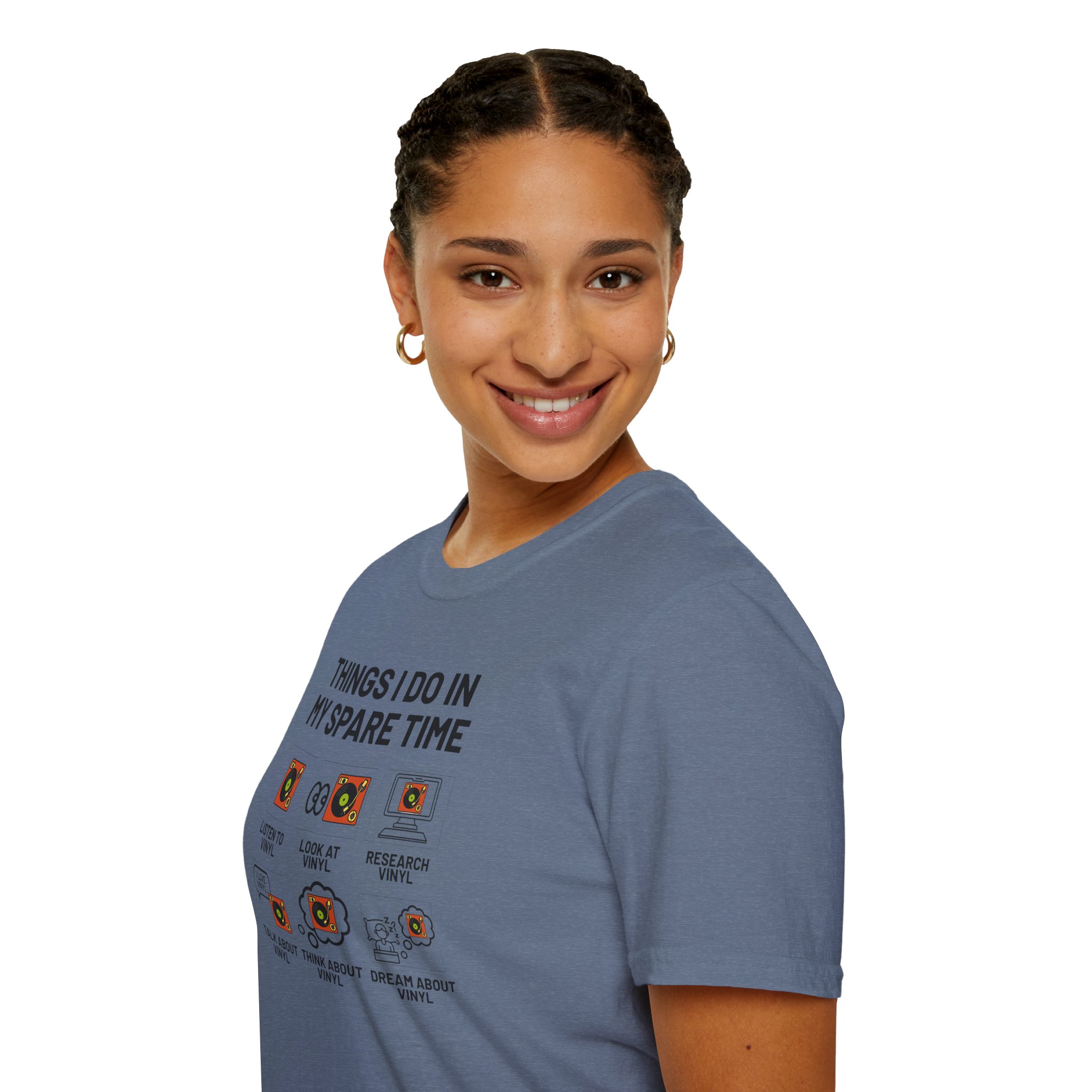 Things I Do In My Spare Time T-Shirt — Funny Hobbies Graphic Tee - Image 95
