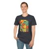 Retro Geometric Vinyl Record T-Shirt - Thumbnail Image 110
