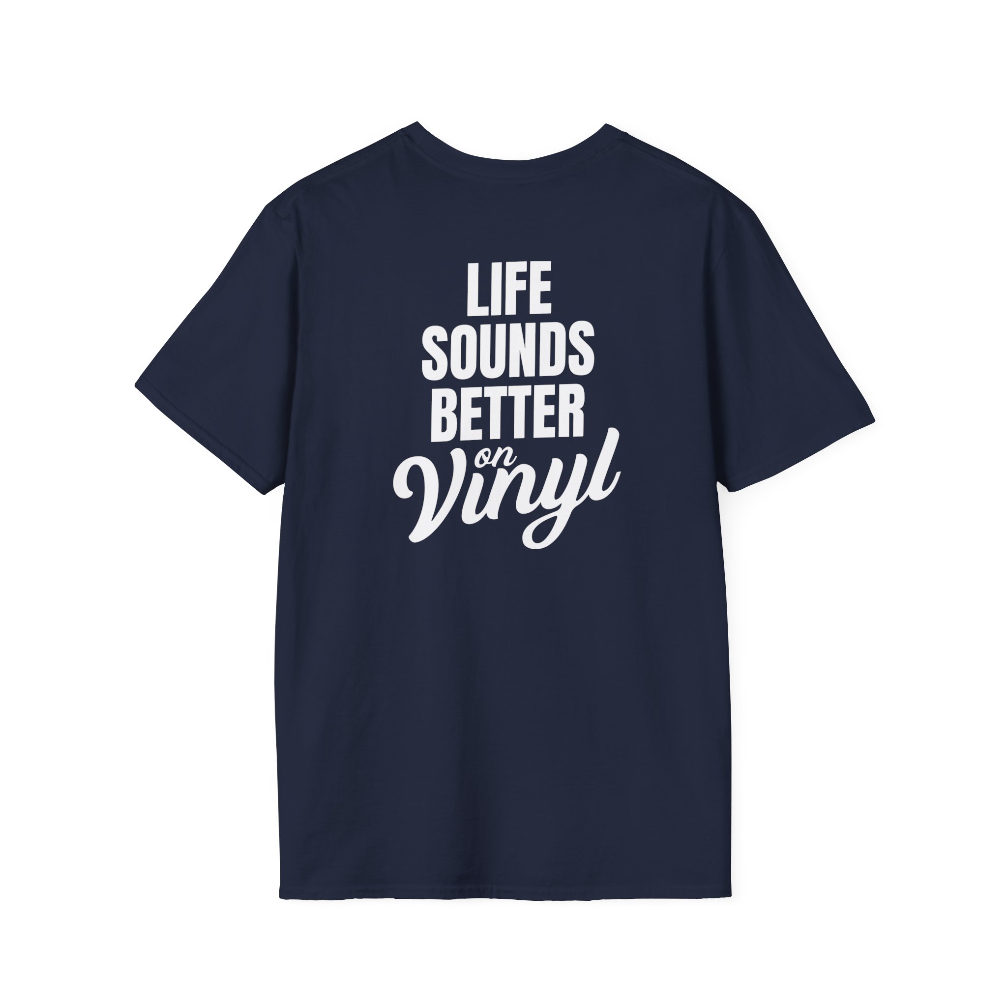 Vinyl Music Lover T-Shirt - Life Sounds Better on Vinyl - Image 52