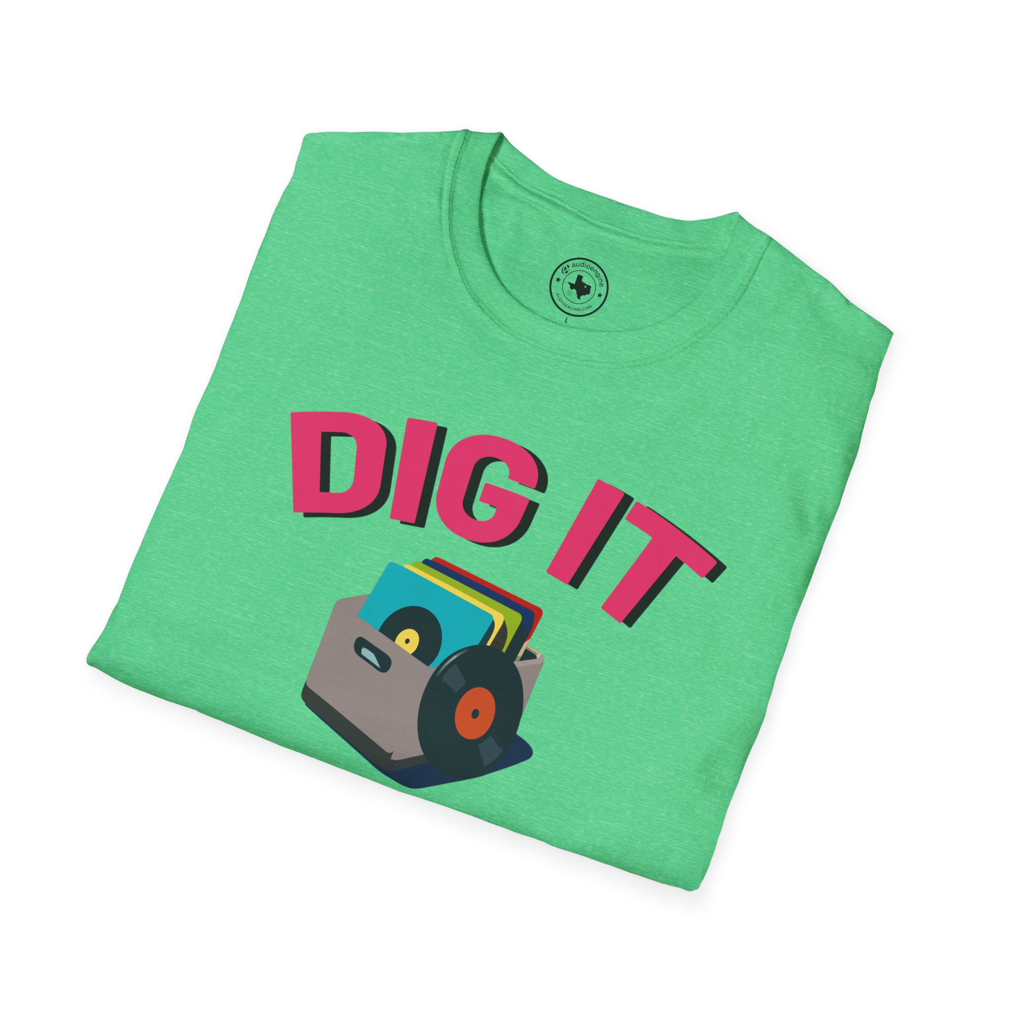 Dig It T-Shirt — Retro Excavator Graphic Tee - Image 85