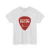 No Music No Life Unisex Heavy Cotton Tee - Thumbnail Image 11