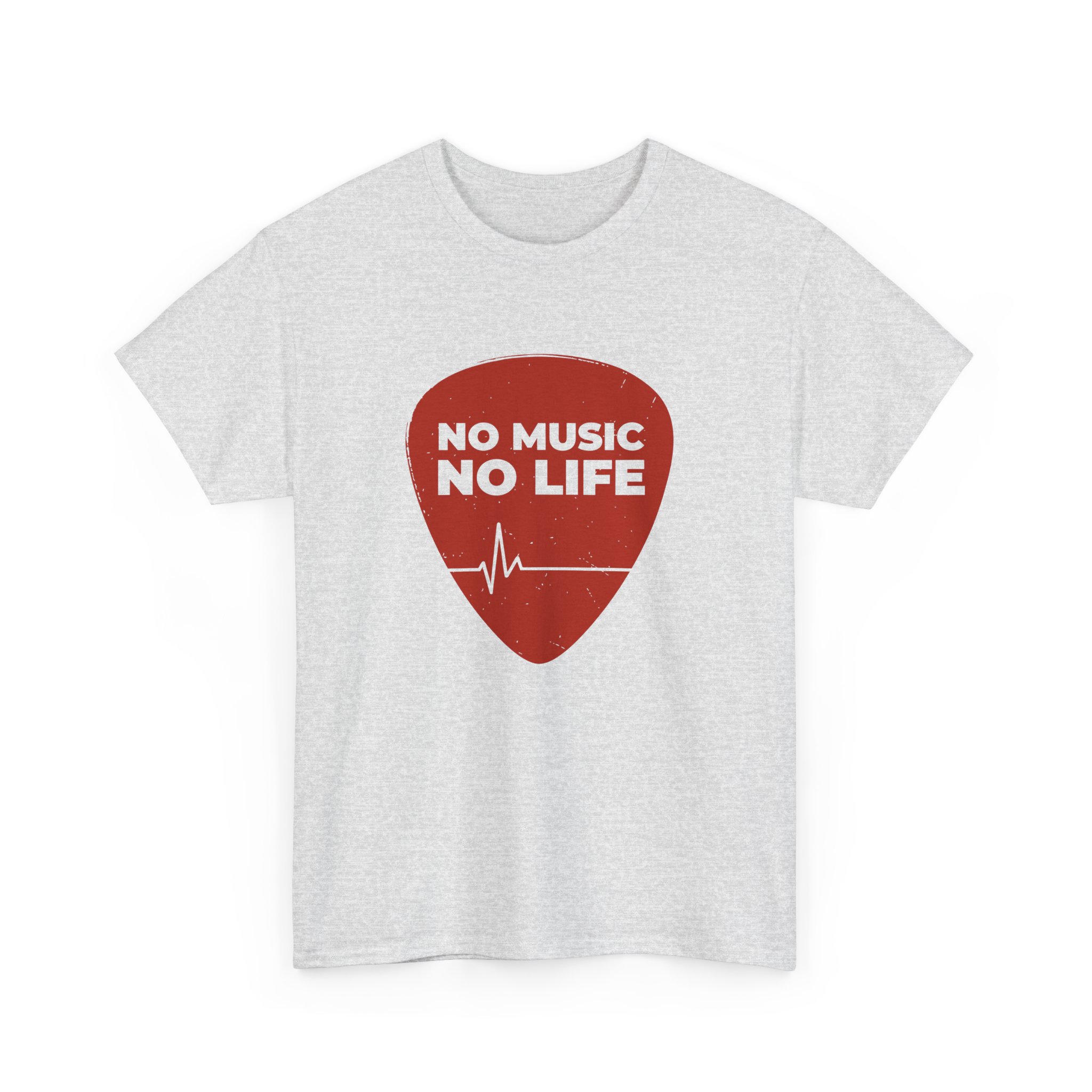 No Music No Life Unisex Heavy Cotton Tee - Image 11