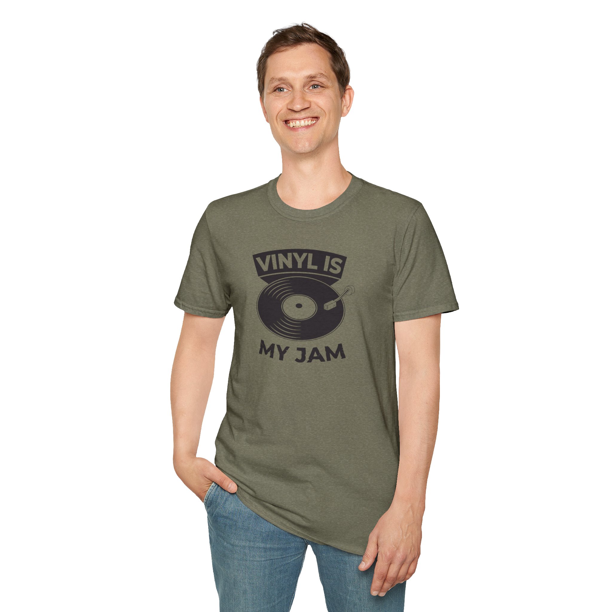 Vinyl Is My Jam T-Shirt — Retro Record Lover Tee - Image 54