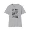 Vinyl Lover T-Shirt — "Caution! Can Talk About Vinyl For Hours" Music Tee - Thumbnail Image 19