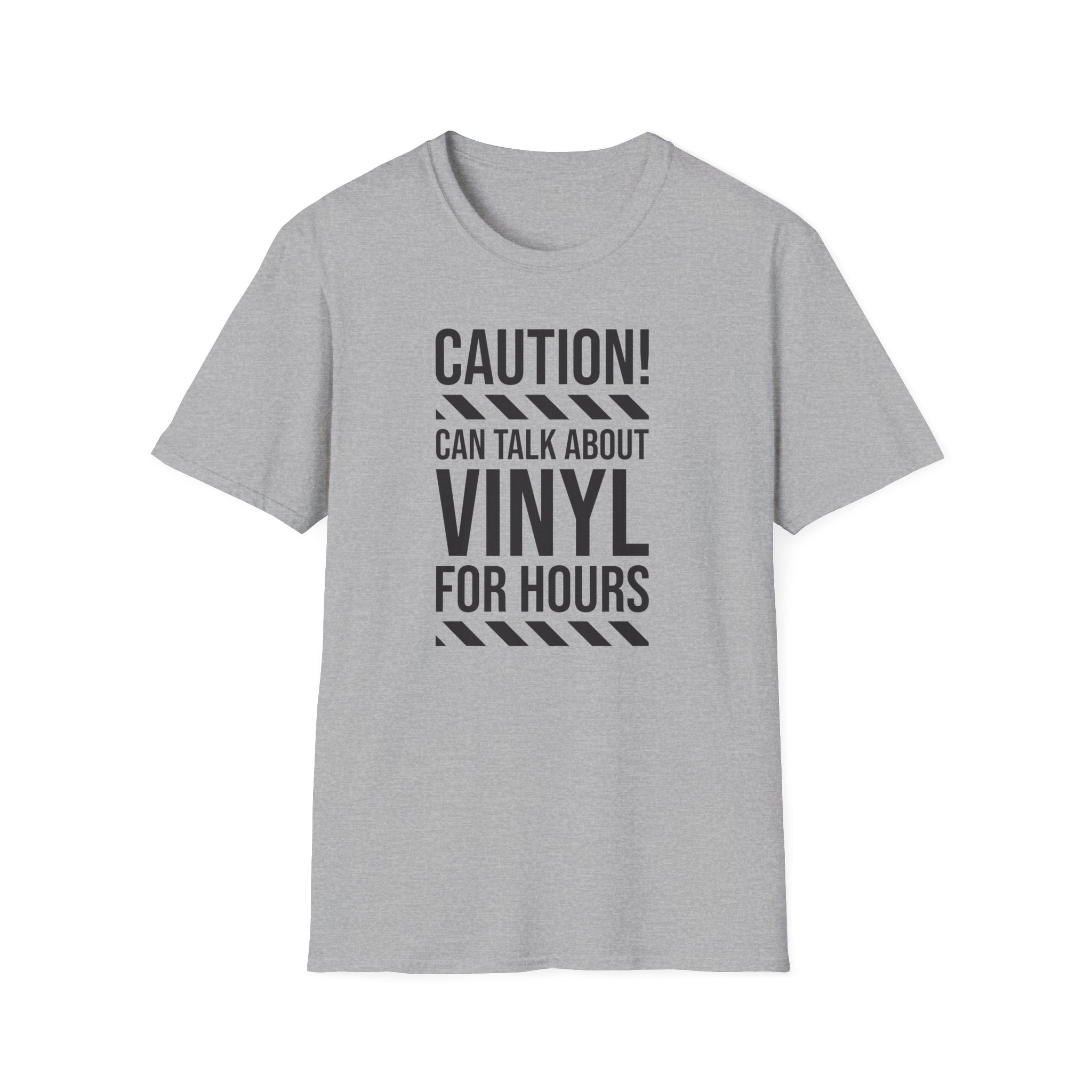 Vinyl Lover T-Shirt — "Caution! Can Talk About Vinyl For Hours" Music Tee - Image 19