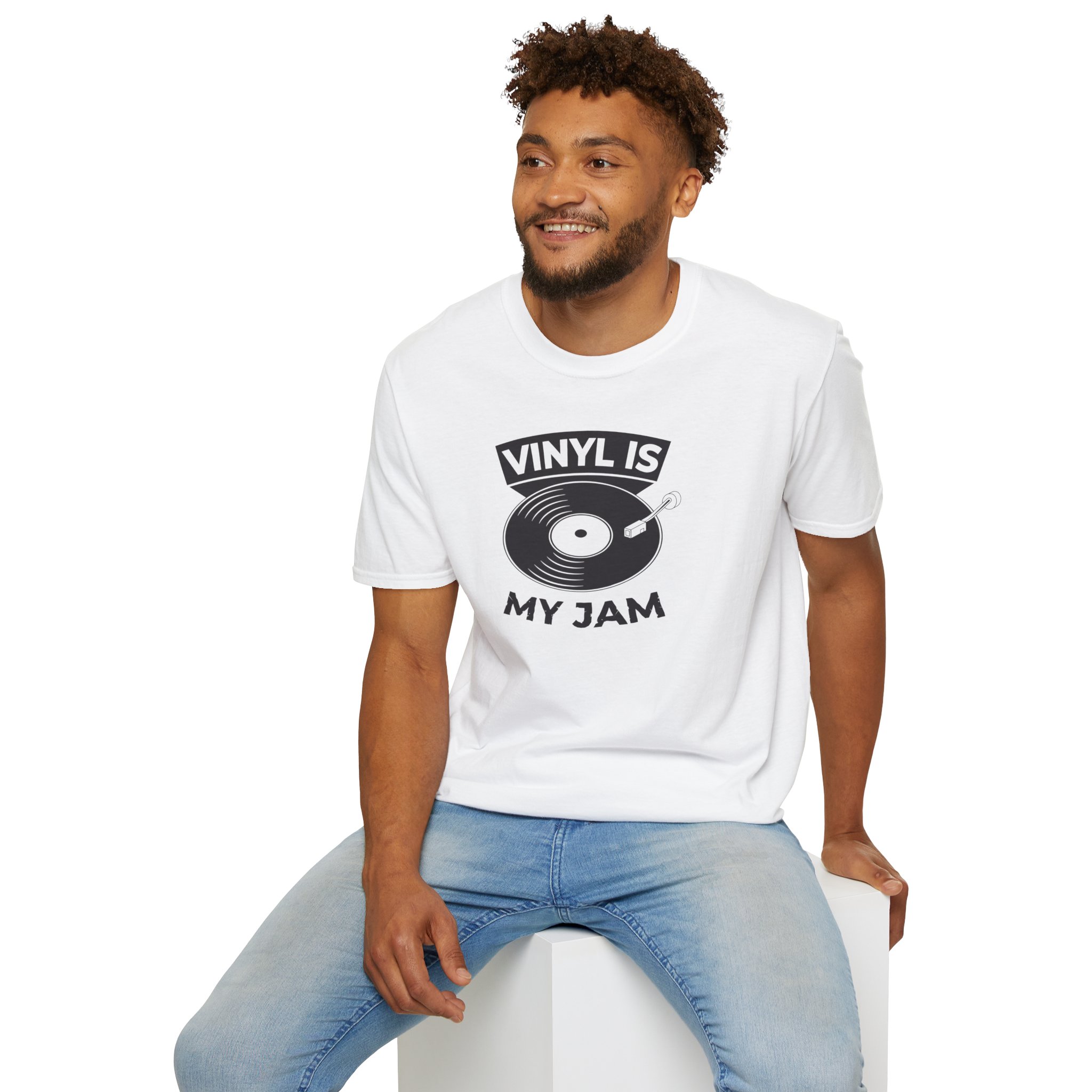 Vinyl Is My Jam T-Shirt — Retro Record Lover Tee - Image 16
