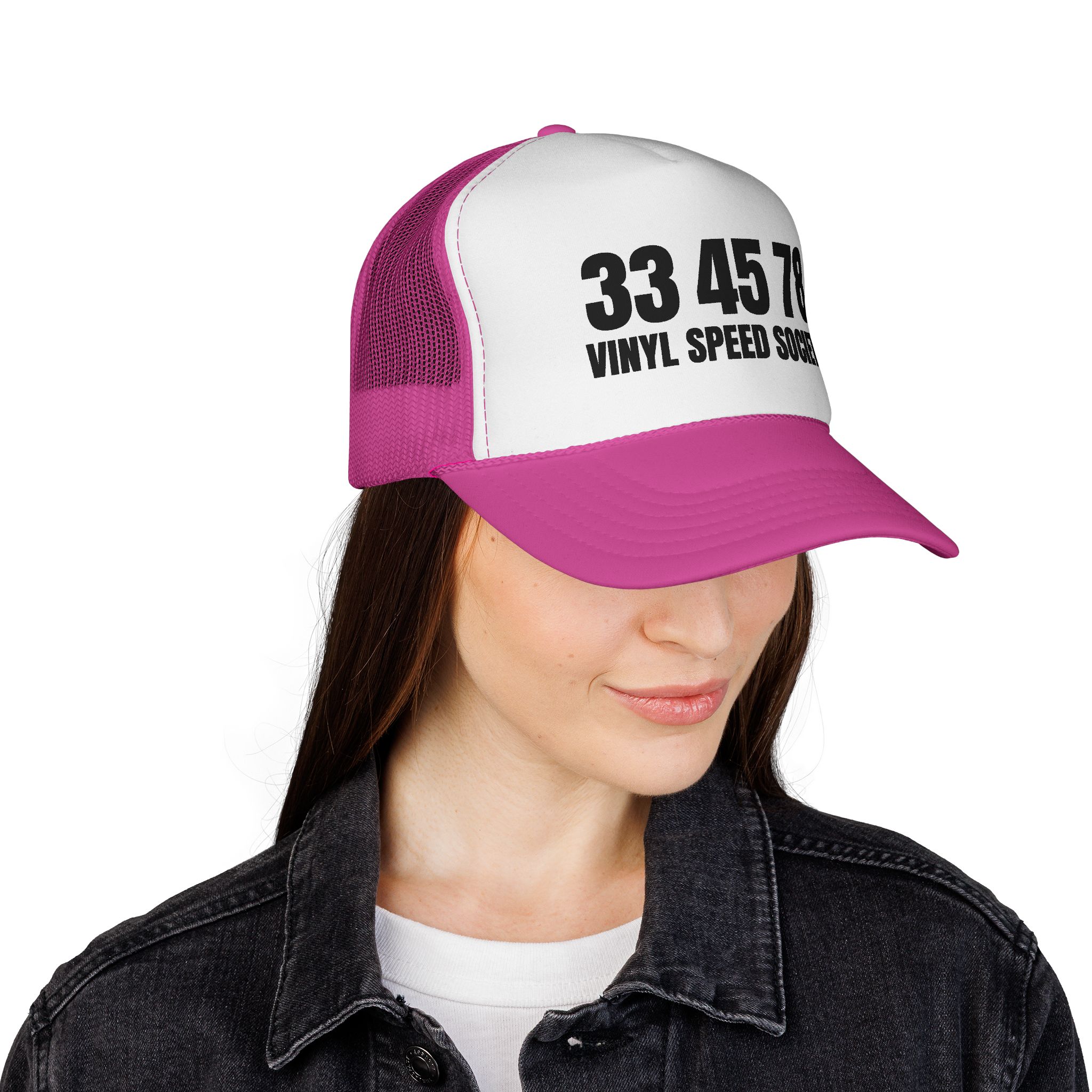 Vinyl Speed Society Trucker Cap - Image 4