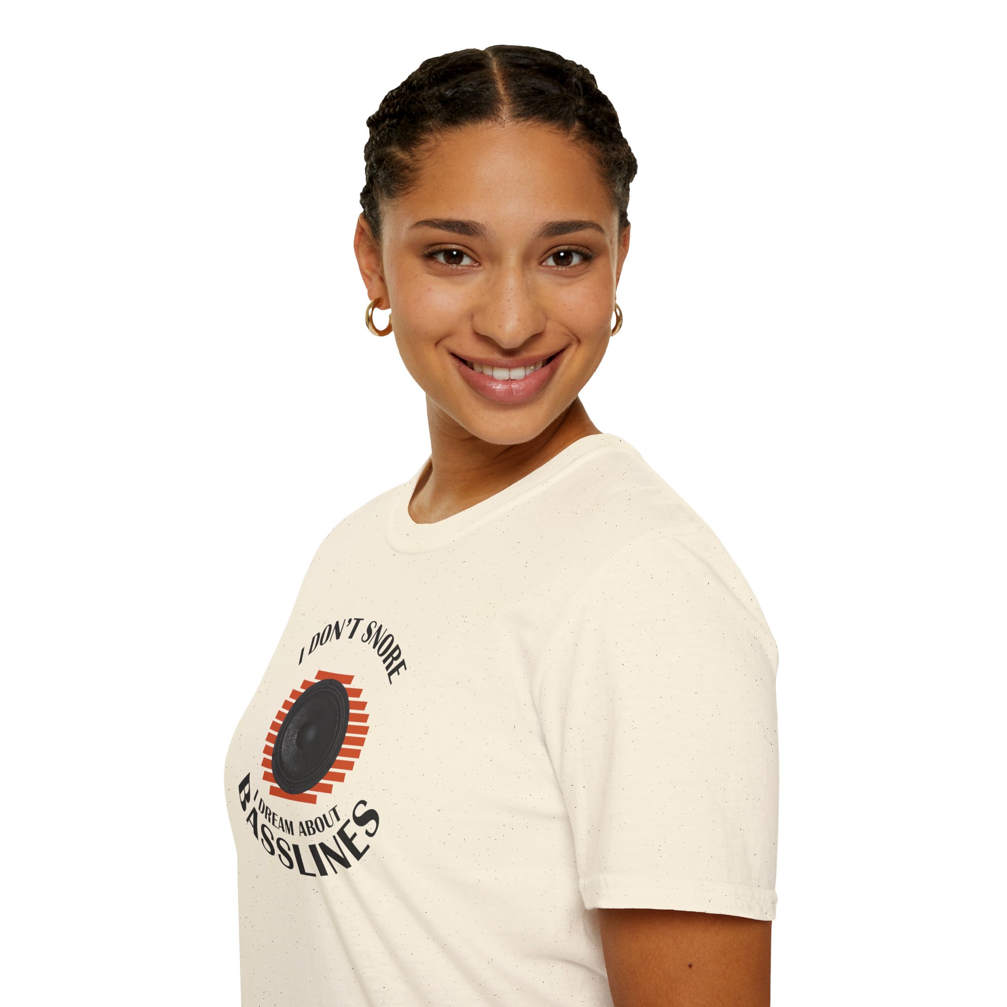 Basslines T-Shirt — “I Don't Snore, I Dream About Basslines” Music Lover Tee - Image 57