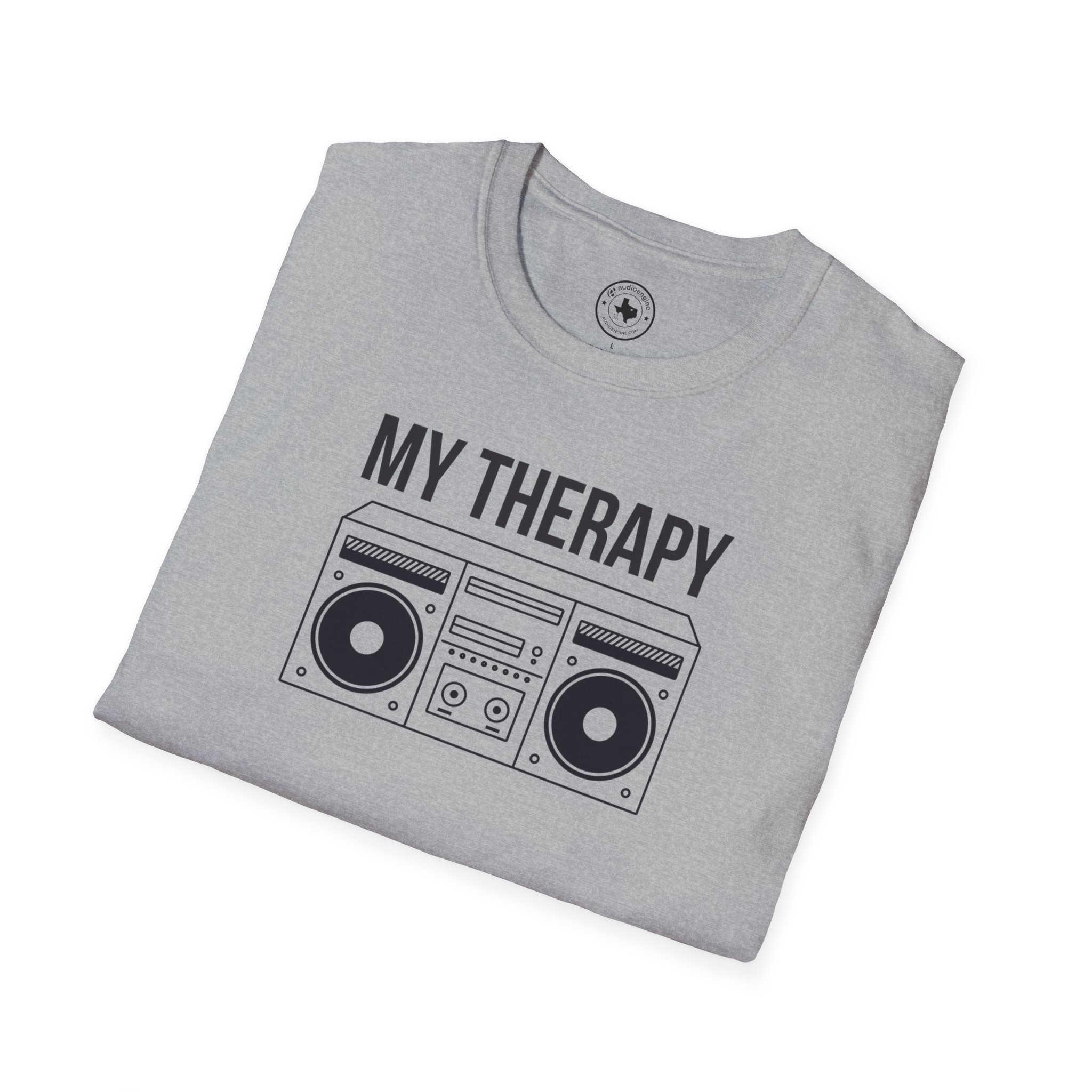 T‑Shirt — "My Therapy" Boombox Graphic Tee - Image 18