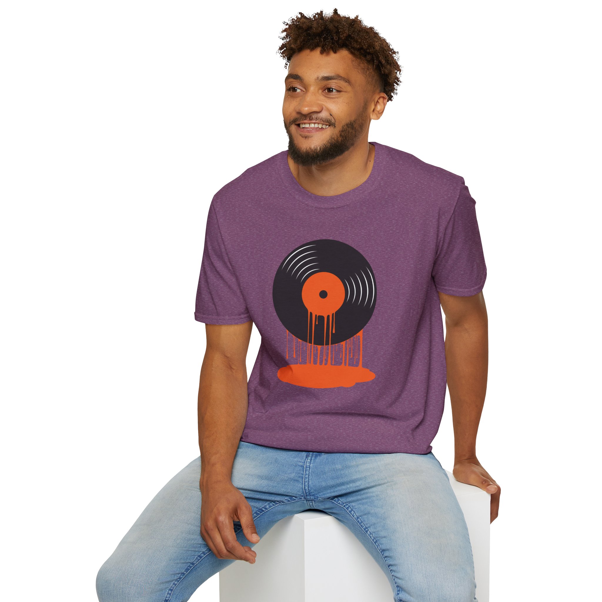 Vinyl Record Drip T-Shirt — Retro Music Tee - Image 138