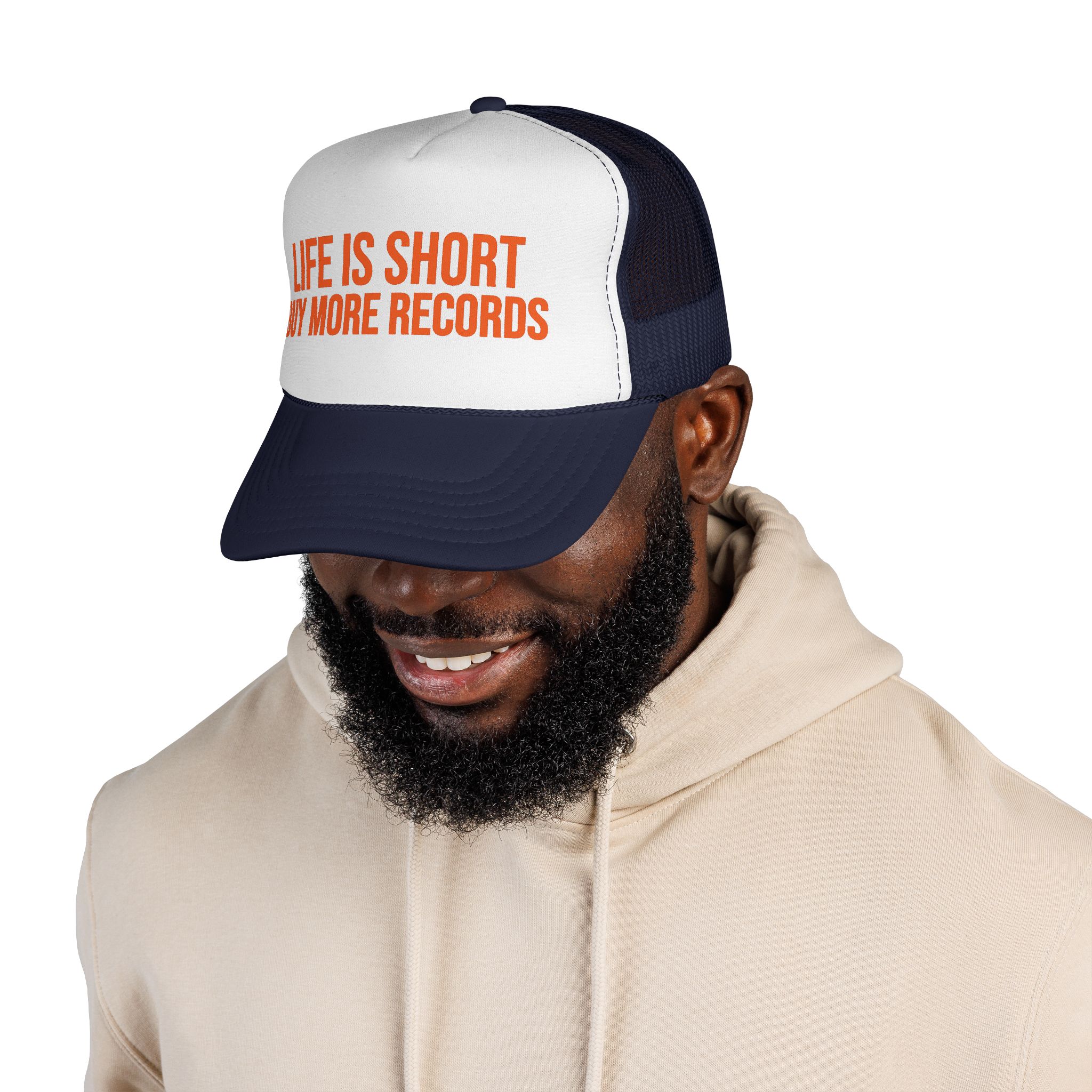 'Life is Short' Trucker Cap - Music Lover's Essential - Image 25