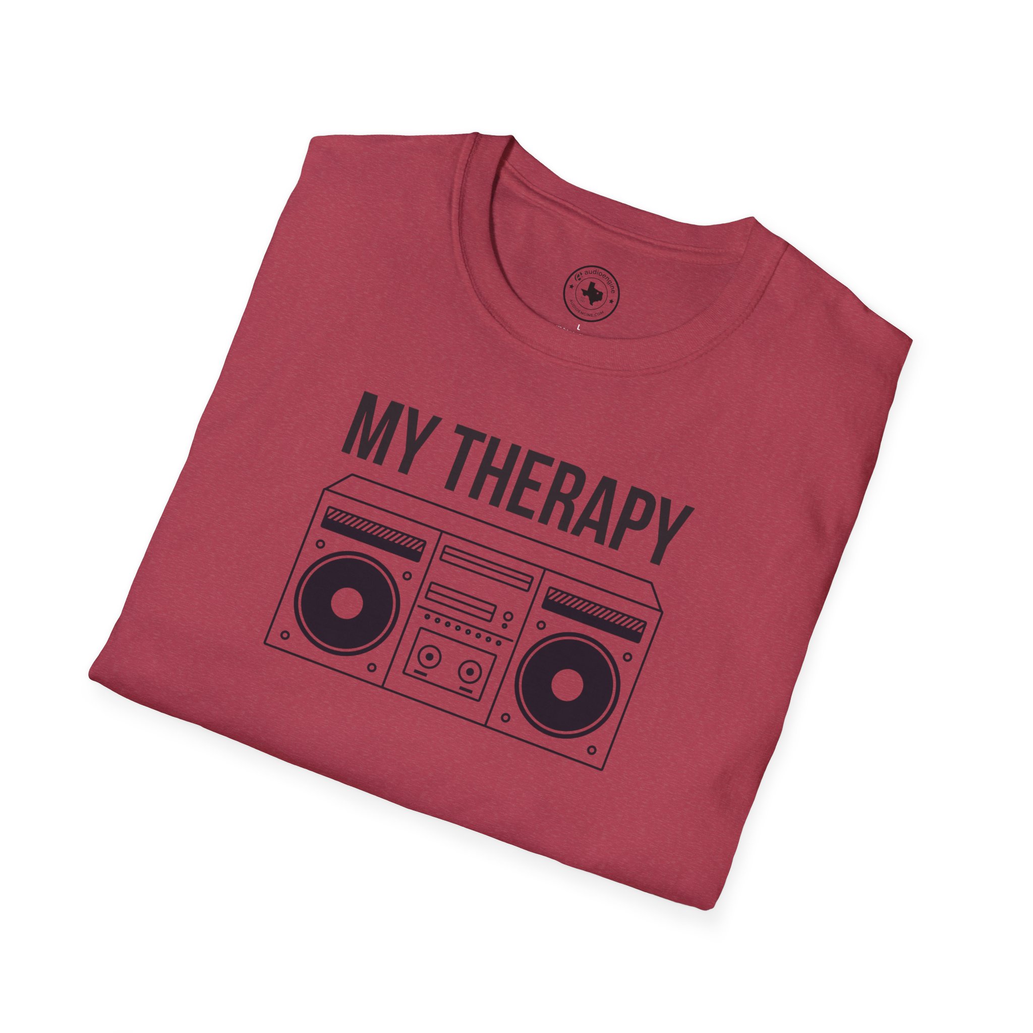 T‑Shirt — "My Therapy" Boombox Graphic Tee - Image 102