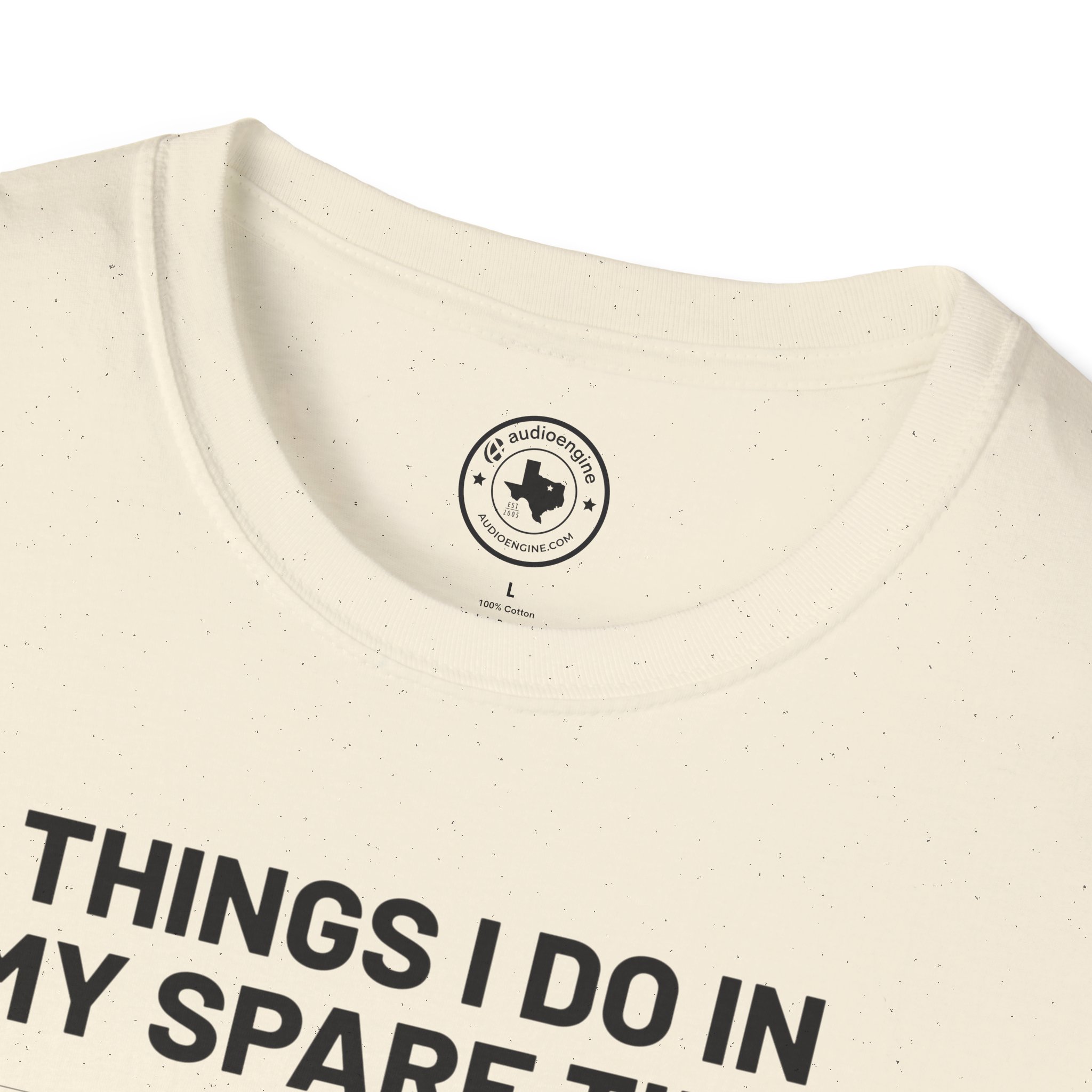Things I Do In My Spare Time T-Shirt — Funny Hobbies Graphic Tee - Image 47