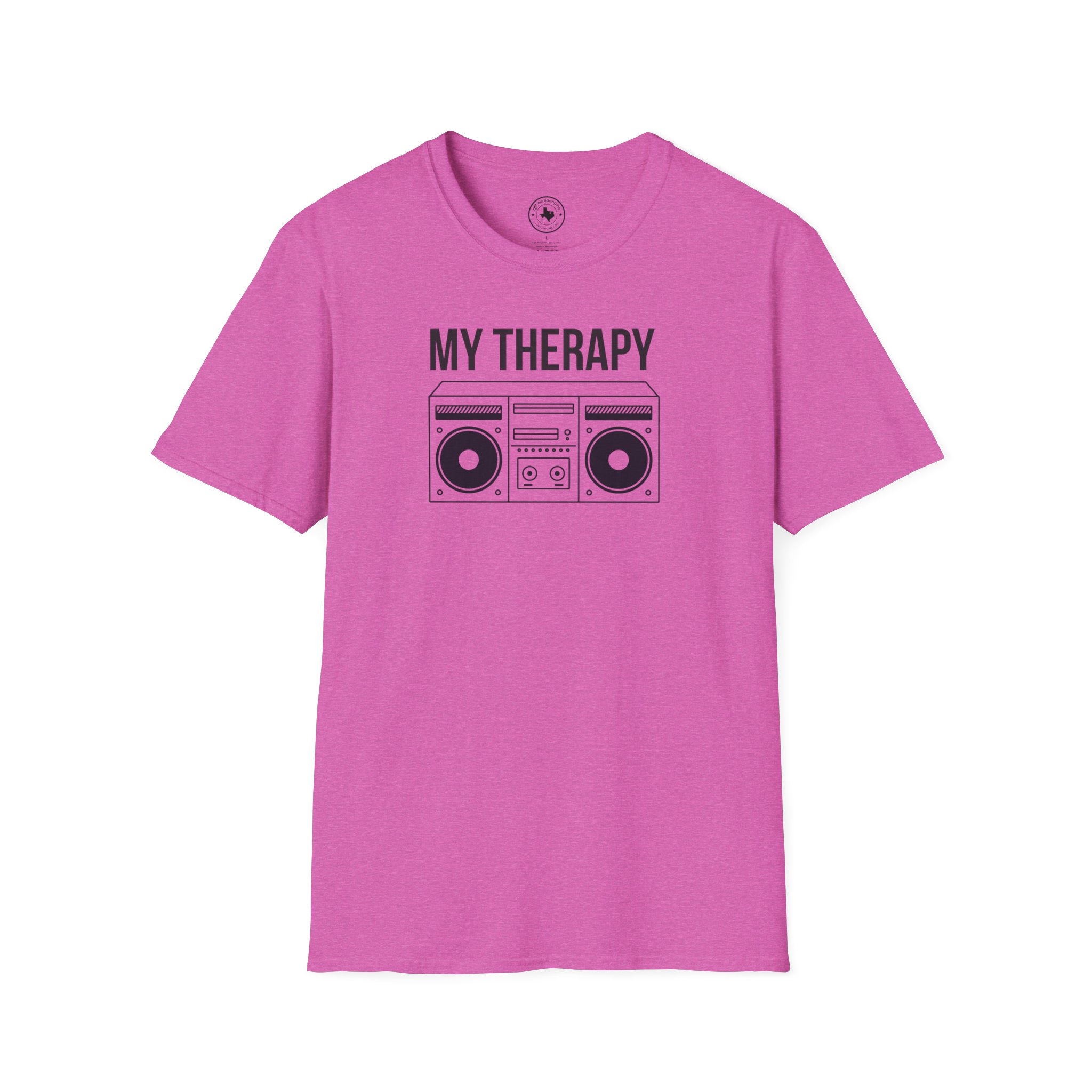 T‑Shirt — "My Therapy" Boombox Graphic Tee - Image 85