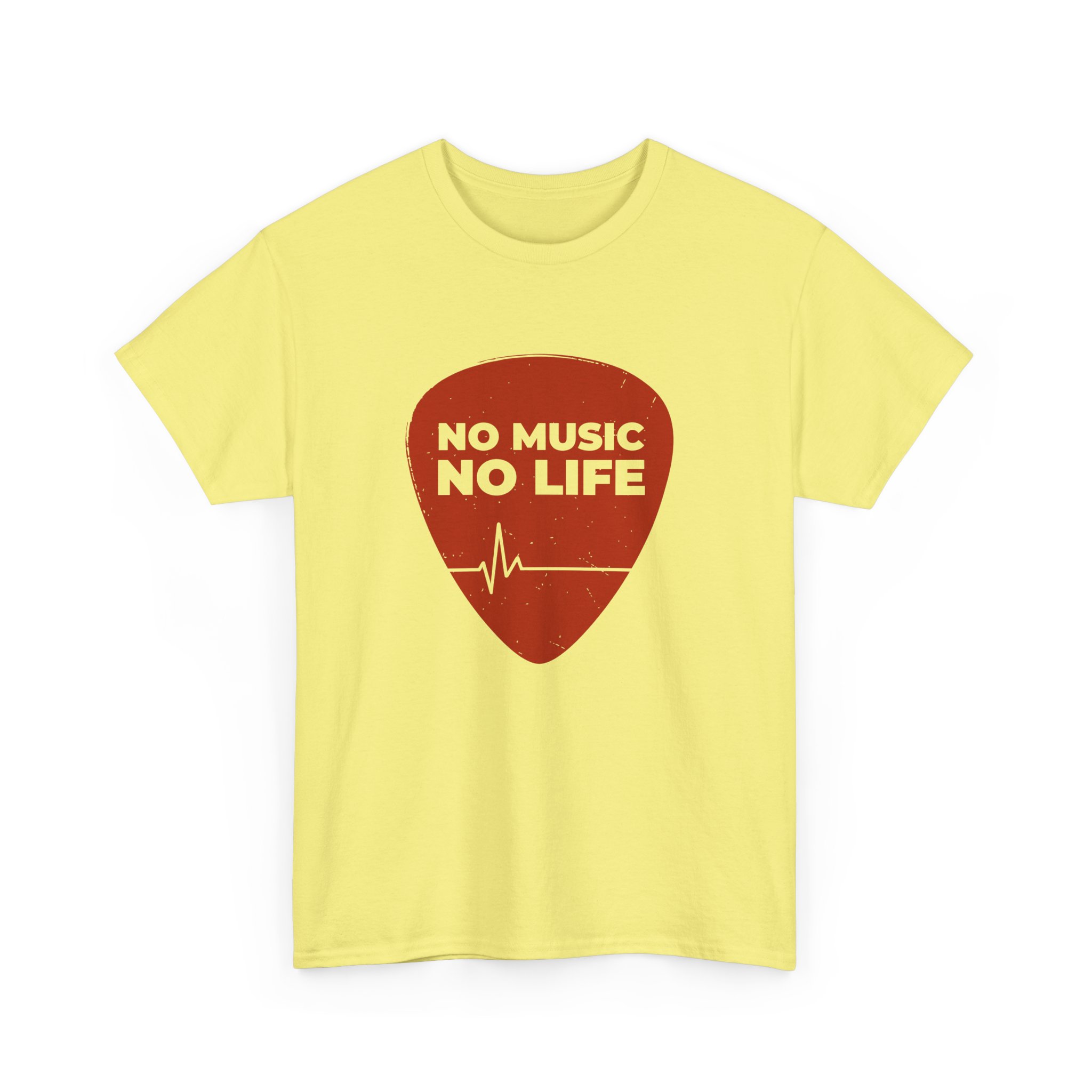 No Music No Life Unisex Heavy Cotton Tee - Image 43