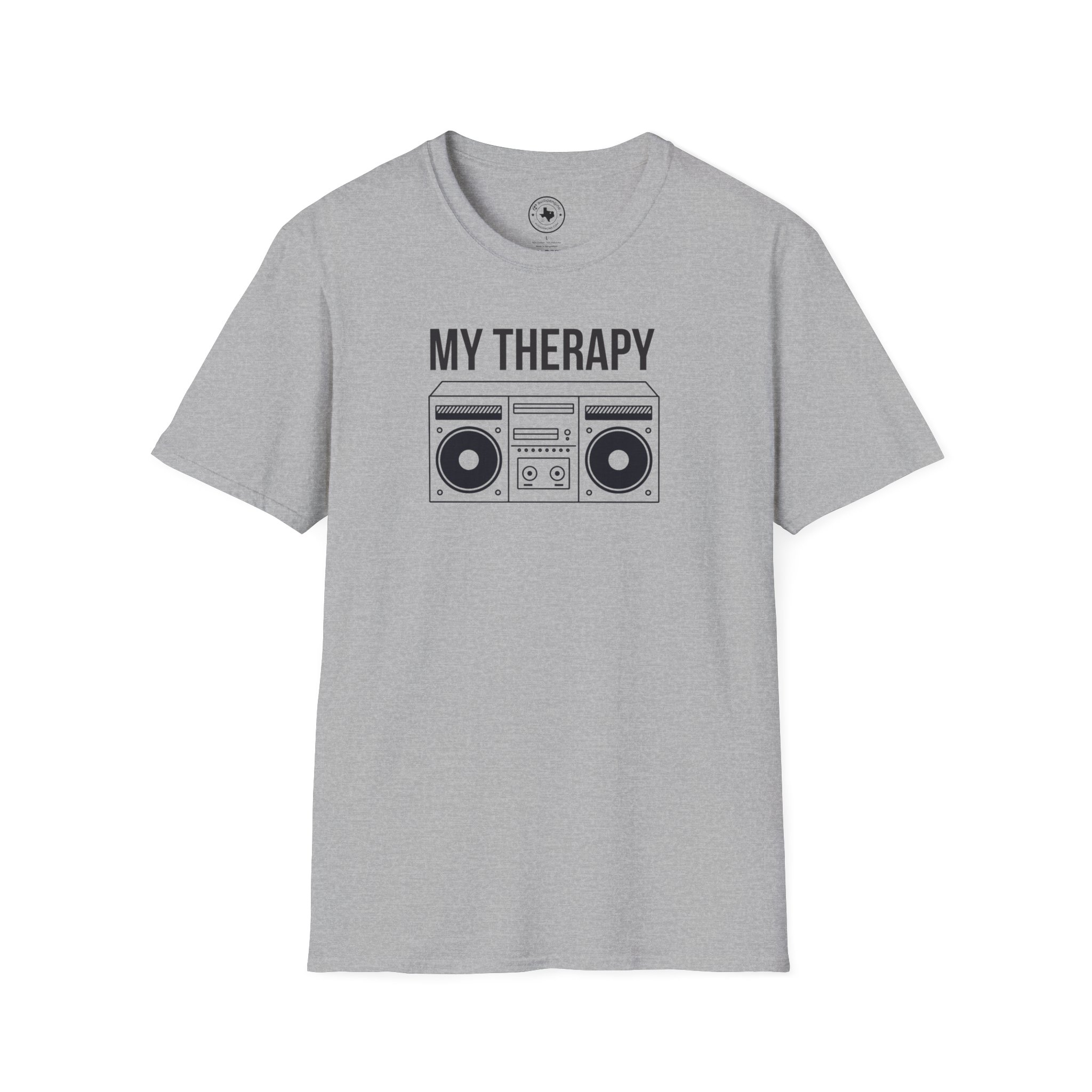 T‑Shirt — "My Therapy" Boombox Graphic Tee - Image 15