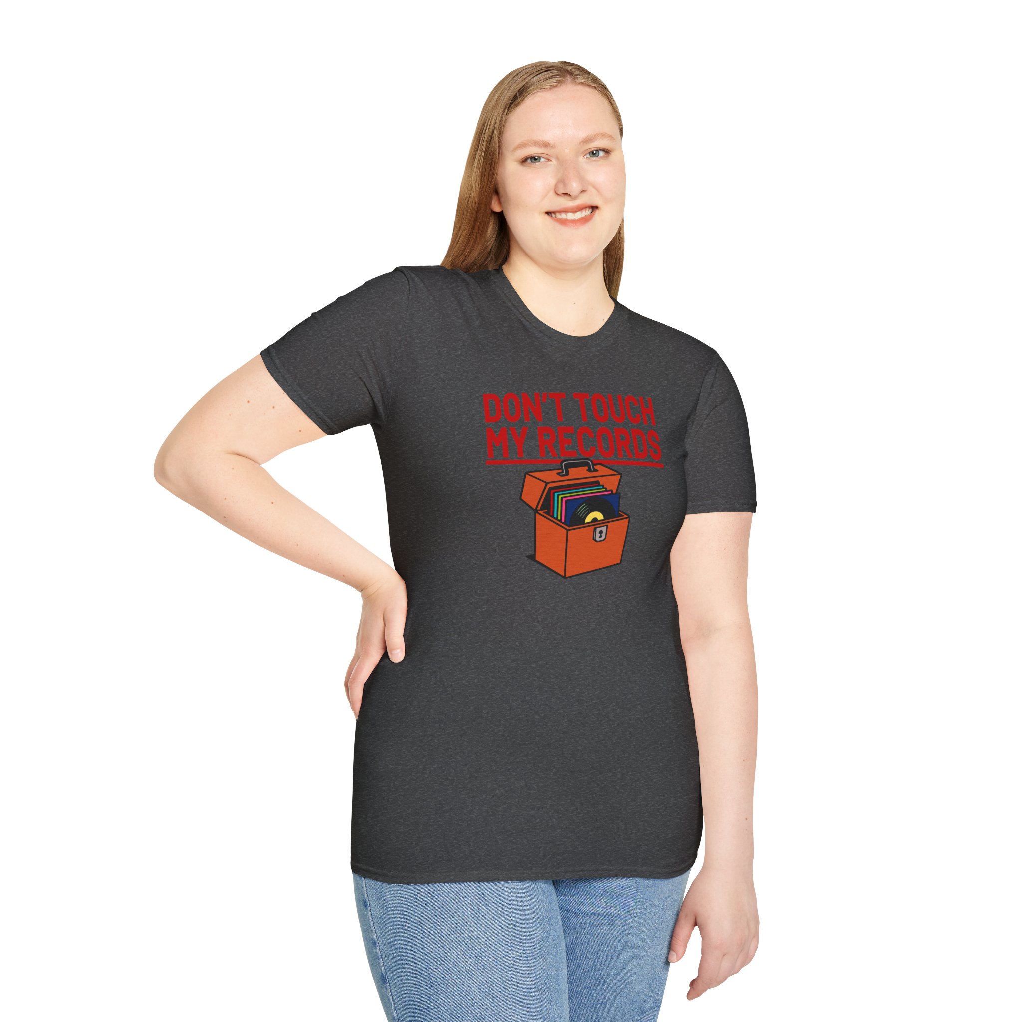 Don't Touch My Records T-Shirt — Retro Vinyl Collector Shirt - Image 68