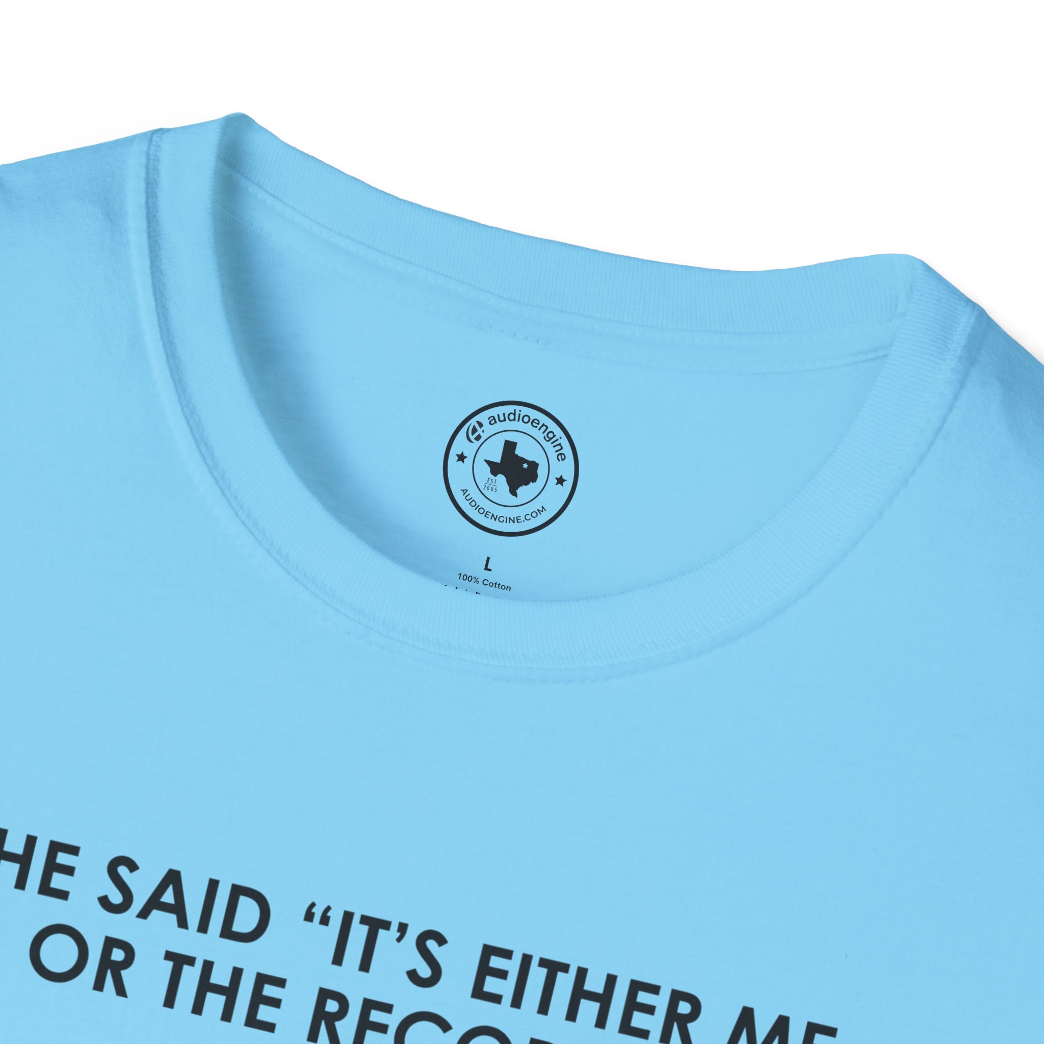 T-Shirt — “She Said ‘It’s Either Me or the Records.’ Sometimes I Miss Her.” Graphic Tee - Image 99