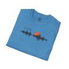 Sunset Soundwave T-Shirt — Minimal Nature Waveform Tee - Thumbnail Image 5
