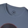 Retro Vinyl Record T-Shirt — Rainbow Stack Turntable Tee - Thumbnail Image 4