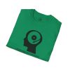 Analog Thoughts T-Shirt — 'Pure Analog Thoughts' Record Head Graphic Tee - Thumbnail Image 84