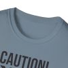 Vinyl Lover T-Shirt — "Caution! Can Talk About Vinyl For Hours" Music Tee - Thumbnail Image 87