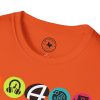 Music Icon Row T-Shirt — Colorful Band Equipment Graphic Tee - Thumbnail Image 39