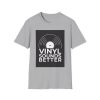 Vinyl Record Lover T-Shirt - "Vinyl Sounds Better" Unisex Softstyle Tee - Thumbnail Image 25