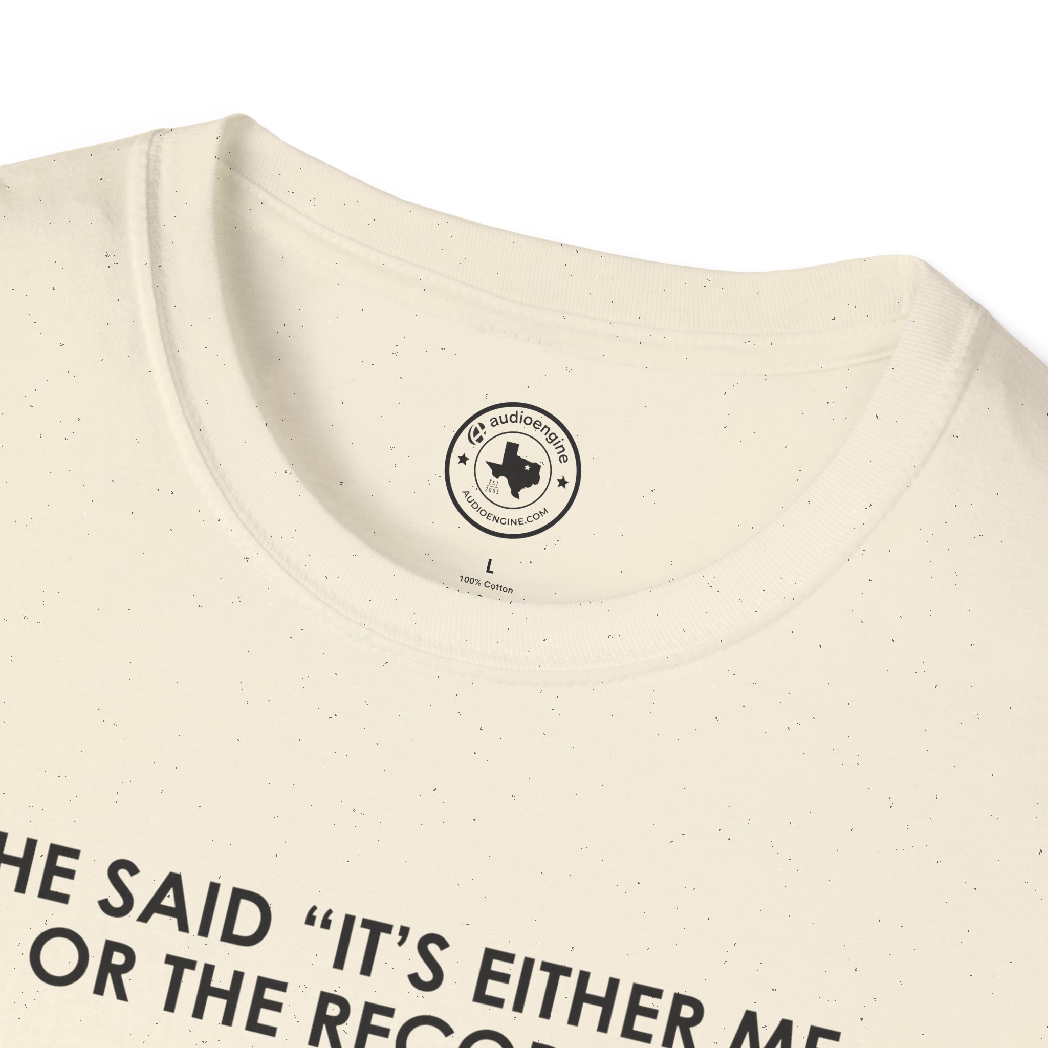T-Shirt — “She Said ‘It’s Either Me or the Records.’ Sometimes I Miss Her.” Graphic Tee - Image 43