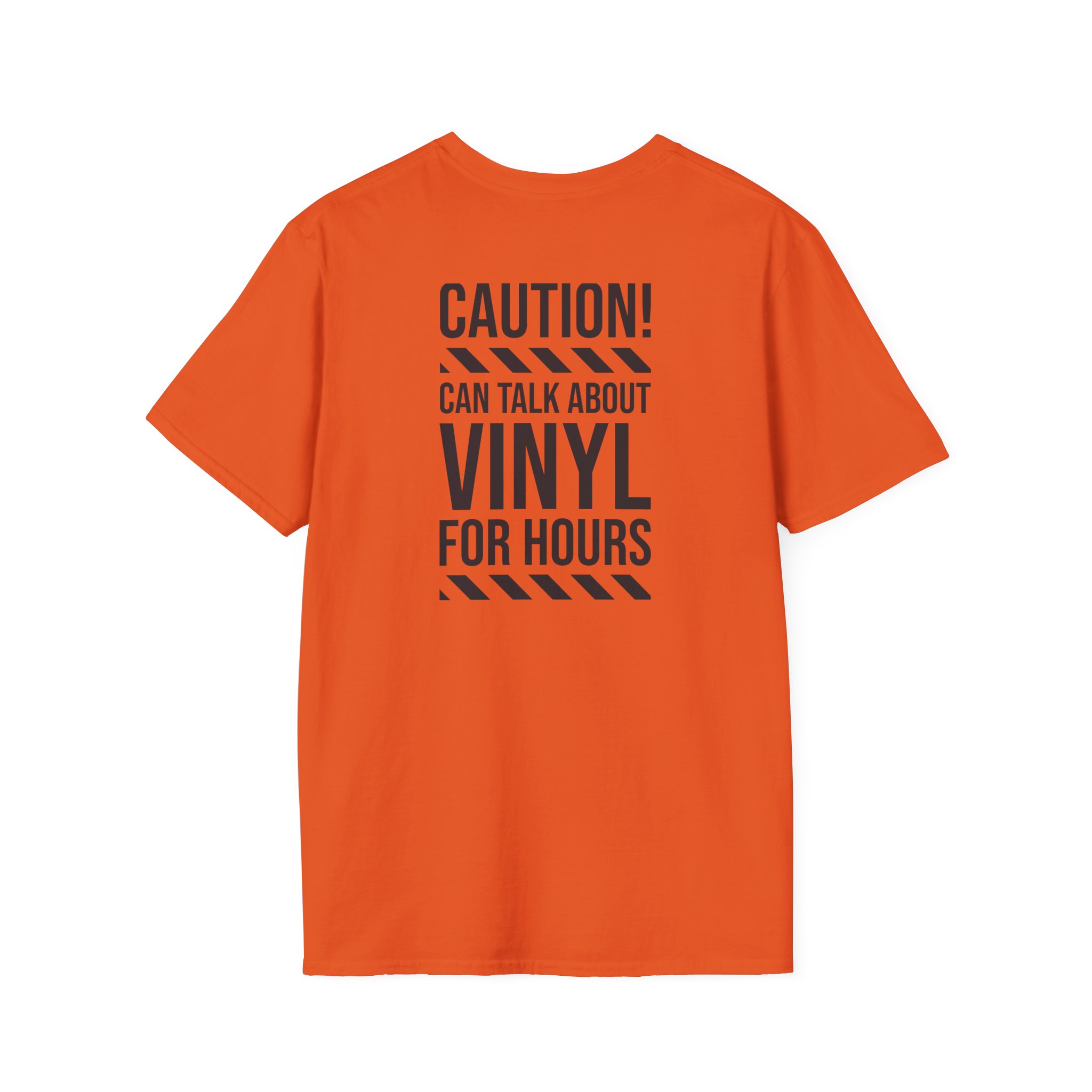Vinyl Lover T-Shirt — "Caution! Can Talk About Vinyl For Hours" Graphic Tee - Image 26