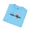 Sunset Soundwave T-Shirt — Minimal Nature Waveform Tee - Thumbnail Image 100