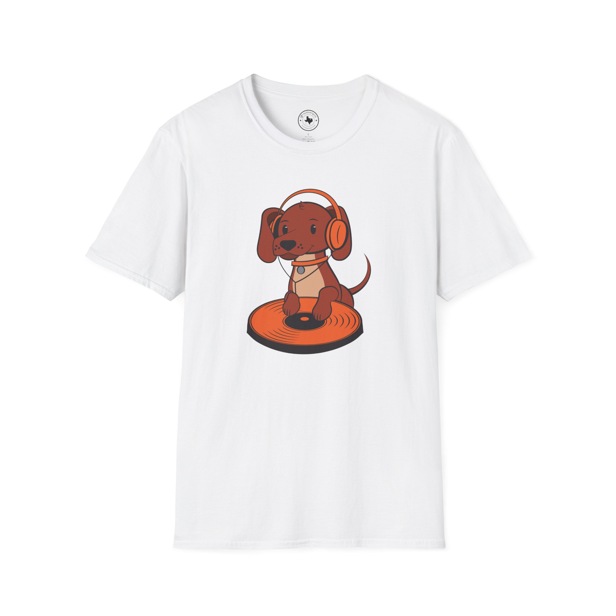 DJ Dachshund Tee — Cute Dog with Headphones Graphic T-Shirt - Image 11