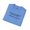 T-Shirt — “She Said ‘It’s Either Me or the Records.’ Sometimes I Miss Her.” Graphic Tee - Thumbnail Image 1