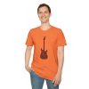 Electric Guitar Graphic T-Shirt — Red Psychedelic Music Tee - Thumbnail Image 24