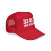 Vinyl Speed Society Trucker Cap - Retro Red Hat for Music Lovers - Thumbnail Image 2