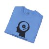 Analog Thoughts T-Shirt — 'Pure Analog Thoughts' Record Head Graphic Tee - Thumbnail Image 92