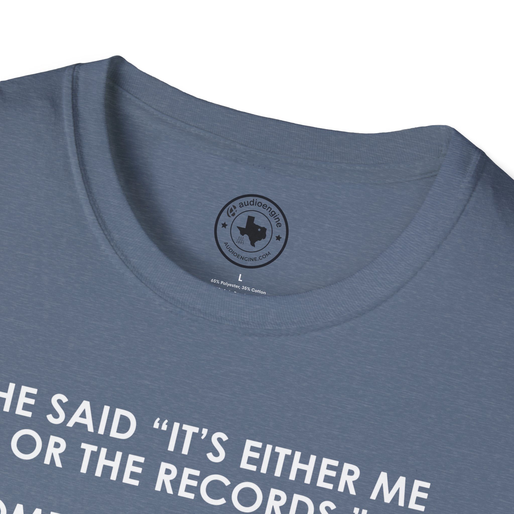 T-Shirt — “She Said ‘It’s Either Me or the Records.’ Sometimes I Miss Her.” Funny Music Lover Tee - Image 39