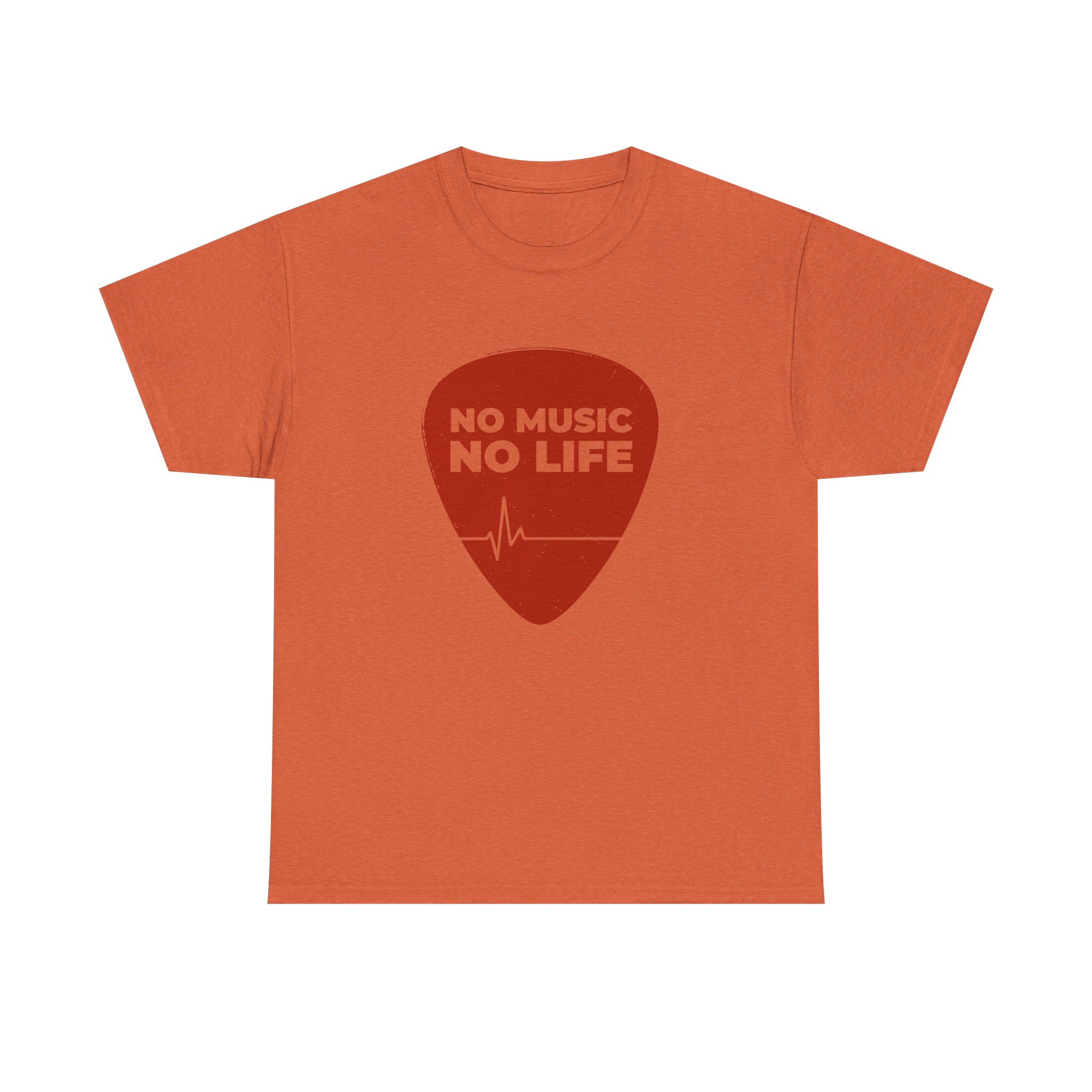 No Music No Life Unisex Heavy Cotton Tee - Image 33