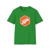 Orange Bass Guitar Badge T-Shirt — Retro Musician Tee for Bass Players - Thumbnail Image 64