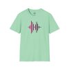 Audio Waveform Graphic Tee — Gradient Soundwave T-Shirt - Thumbnail Image 97