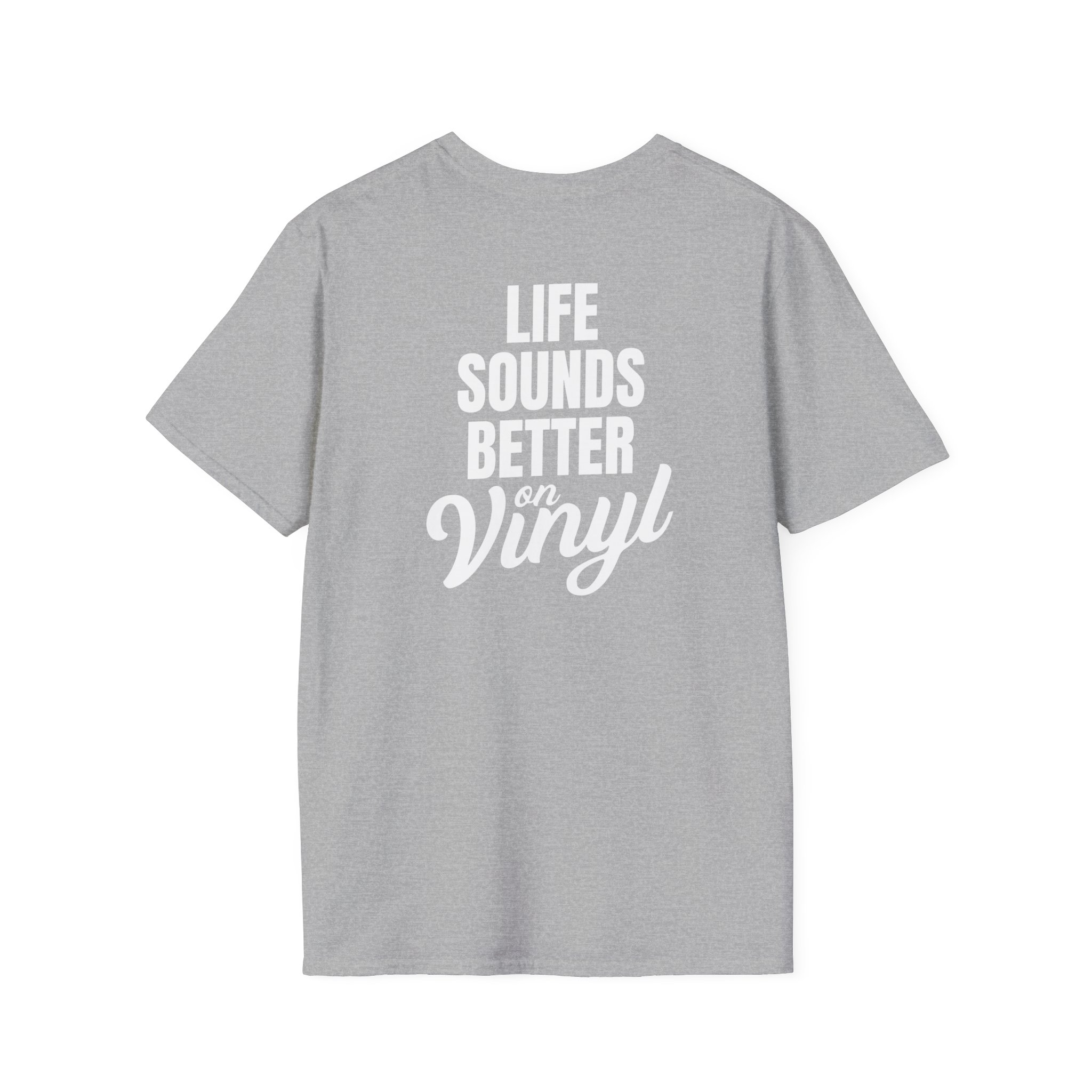 Vinyl Music Lover T-Shirt - Life Sounds Better on Vinyl - Image 12
