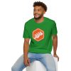 Orange Bass Guitar Badge T-Shirt — Retro Musician Tee for Bass Players - Thumbnail Image 70