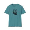 Analog Thoughts T-Shirt — 'Pure Analog Thoughts' Record Head Graphic Tee - Thumbnail Image 1