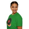 Retro Vinyl Record T-Shirt — Rainbow Stack Turntable Tee - Thumbnail Image 130