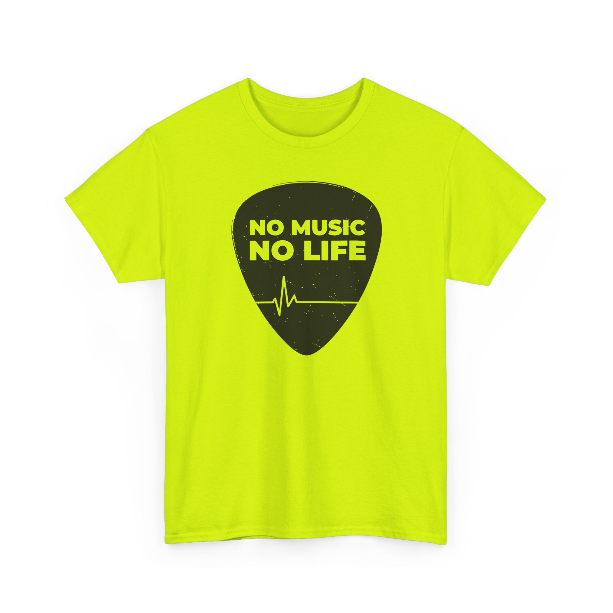 Music Lover Unisex Tee - "No Music No Life" Graphic T-Shirt - Image 31