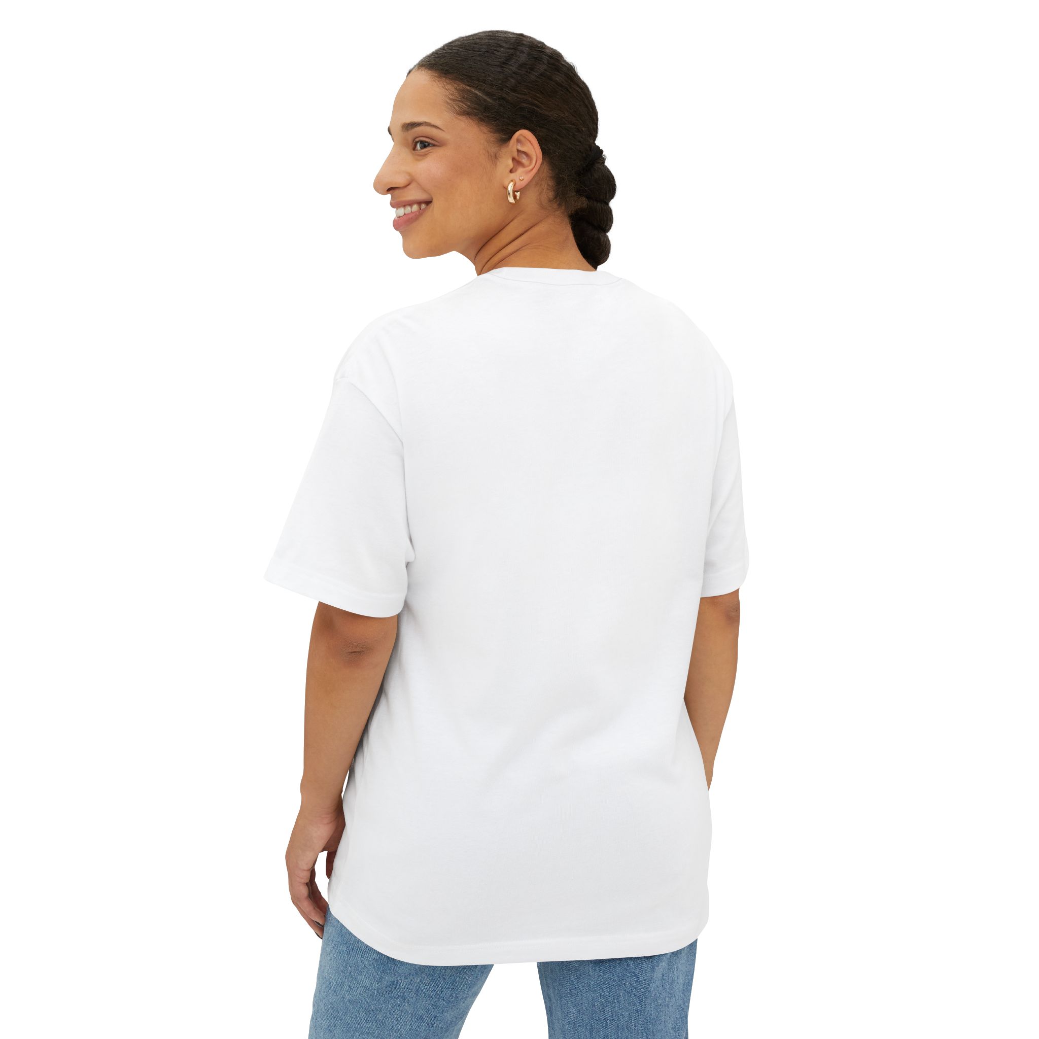 Copy of Retro Vibes Unisex Oversized Boxy Tee, Music Lover Shirt, Festival Attire, Comfortable Casual Tee, Graphic Tee for Every Day - Image 10