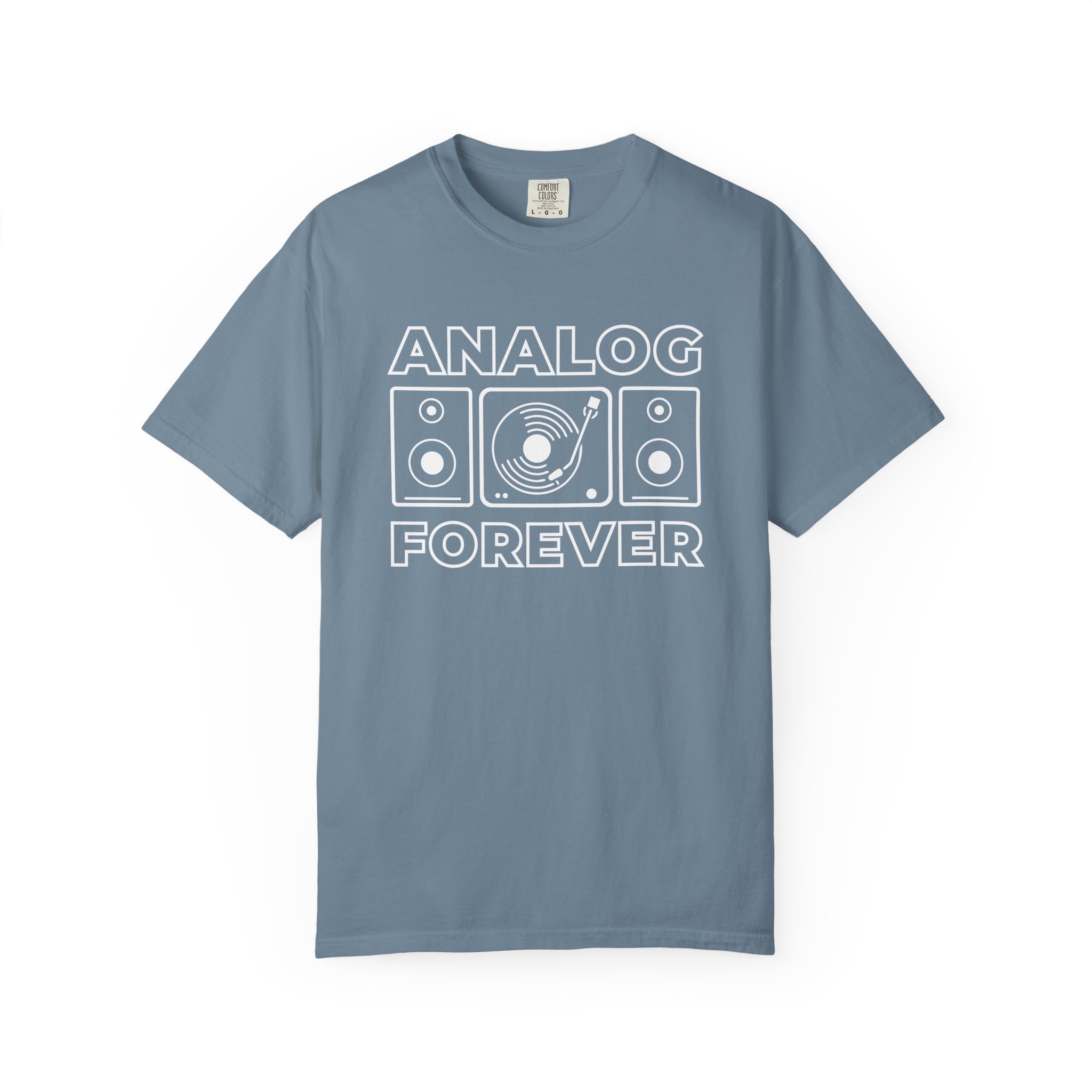 Analog Forever T-Shirt, Unisex Vintage Tee, Music Lover Gift, Retro Style Shirt, Cool DJ Apparel, Casual Streetwear - Image 17