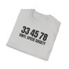Vinyl Speed Society Unisex Softstyle T-Shirt - Thumbnail Image 28